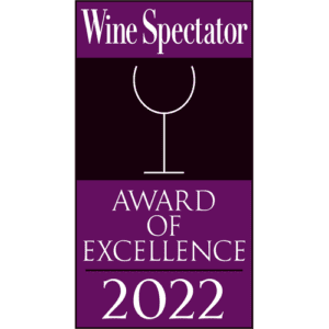 Wine Spectator 2022 Award of Excellence