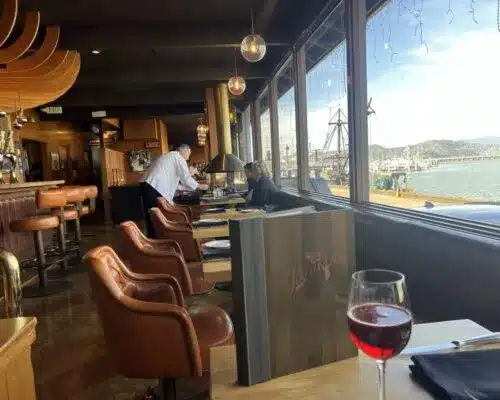 The upper bar at Scoma's San Francisco