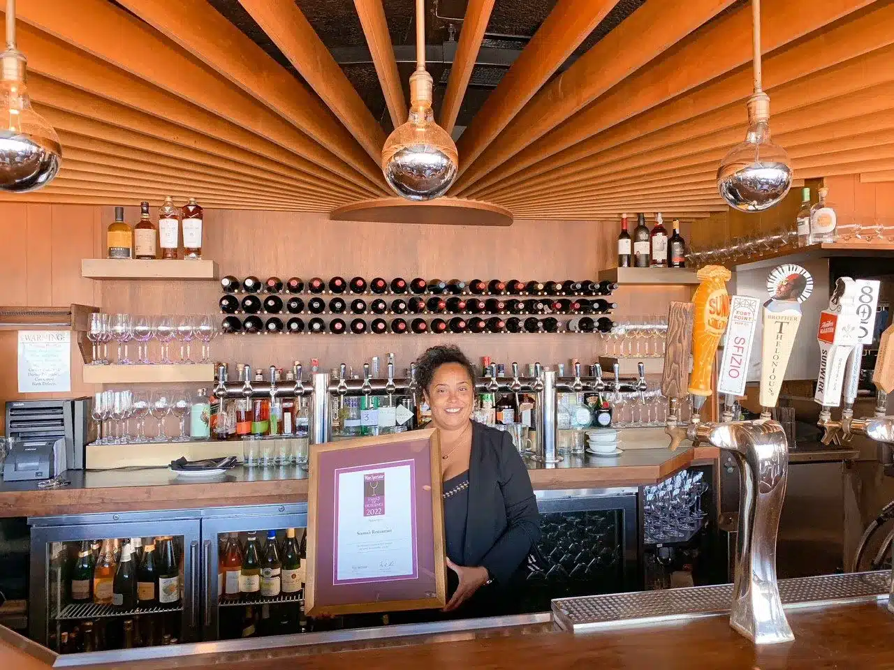 Candace Wine Spectator Award of Excellence 2022