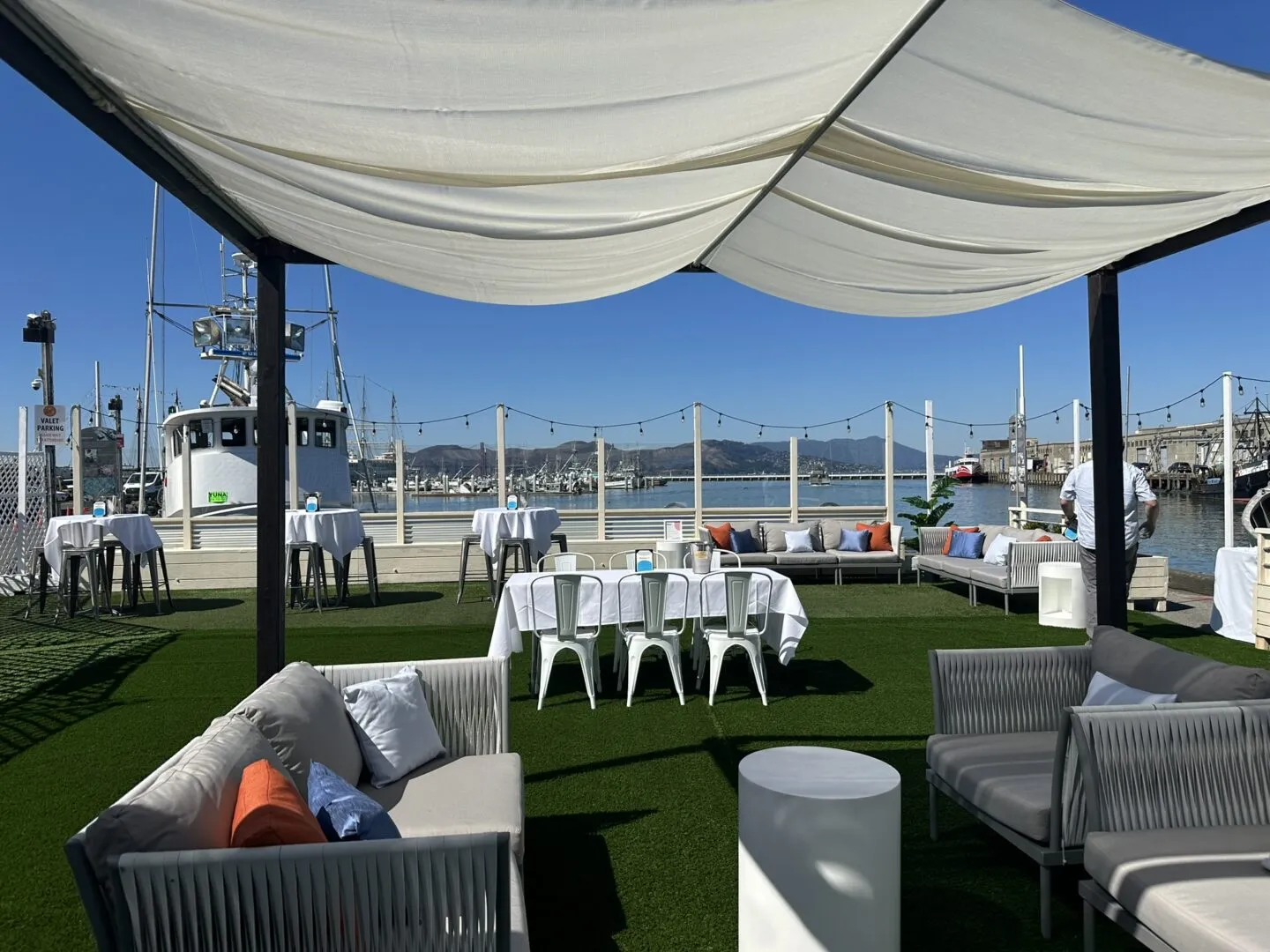 Private Dining on the Bayside Patio at Scoma's
