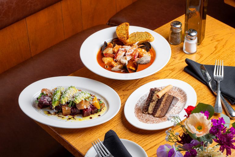 Cioppino, Beet Salad and Chocolate Cake