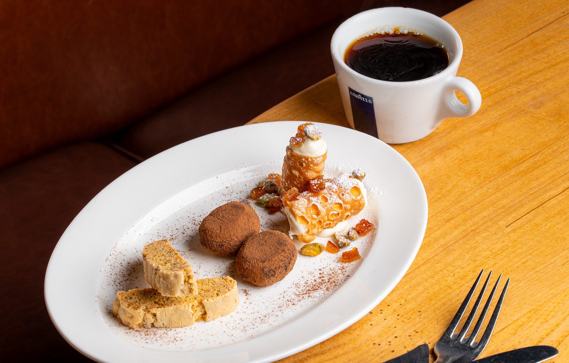 Dessert in the Venturi Room