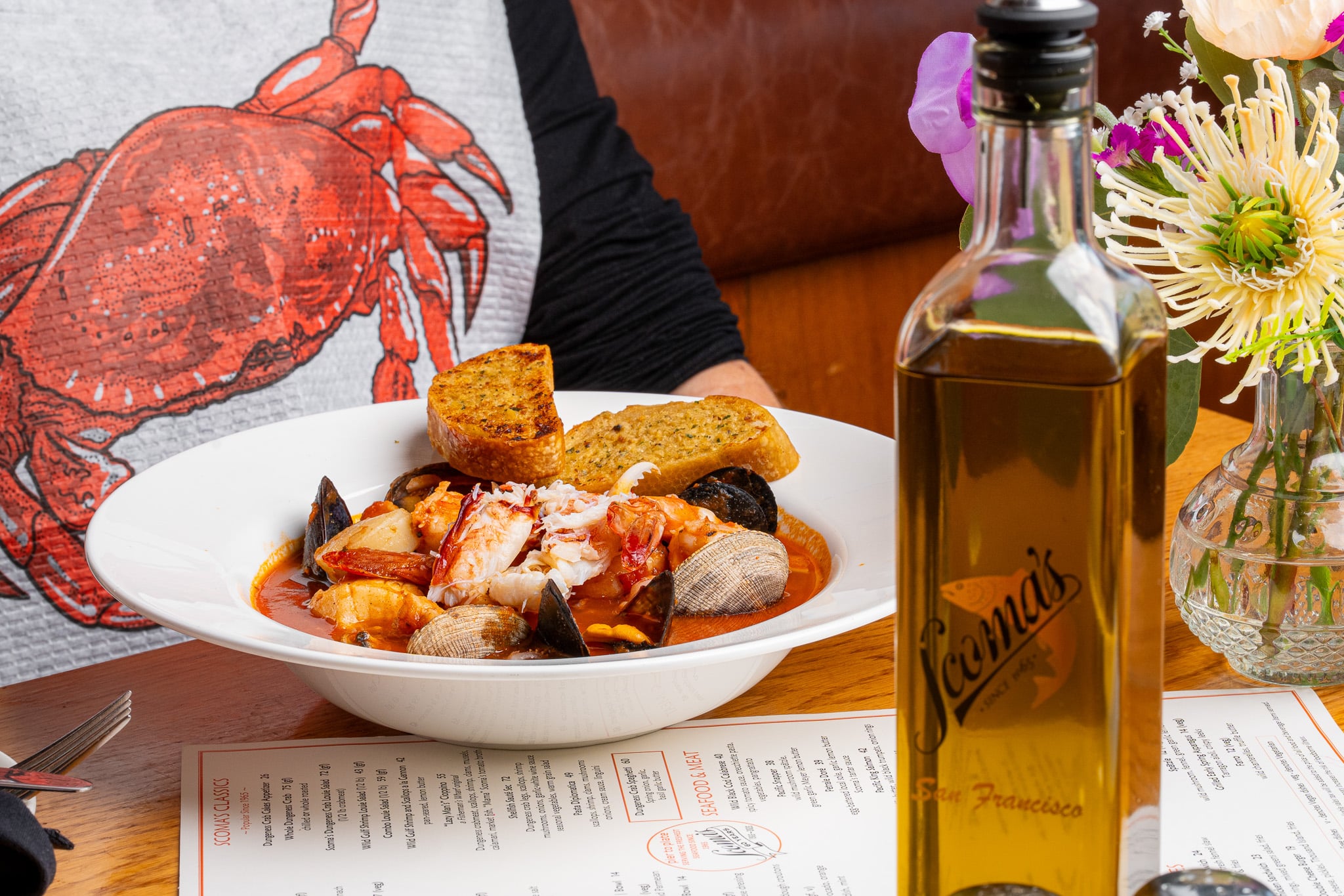 The best crab and seafood at Scoma's San Francisco